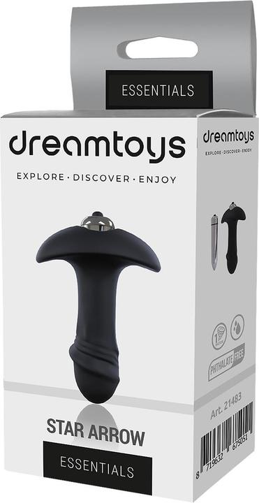 Actual product image Dream Toys Star Arrow Butt Plug