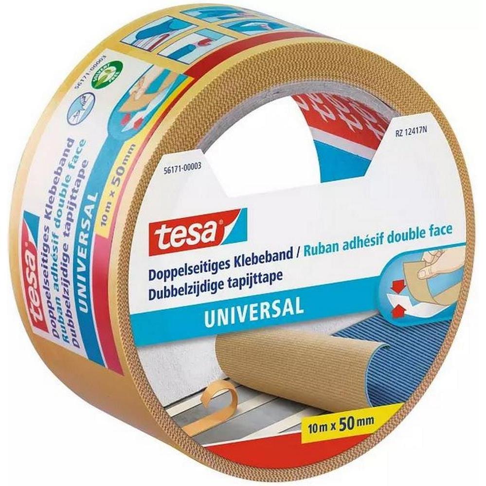 Thumbnail - tesa, Klebeband, 6x UNIVERSAL doppelseitiges Klebeband, Sechserpack (50 mm)