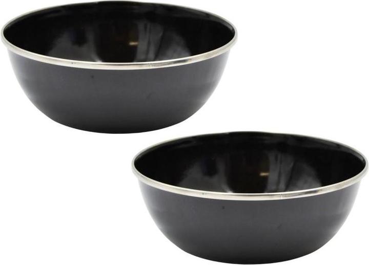 Actual product image Redcliffs Schale Eisen 2er Set 15 cm schwarz