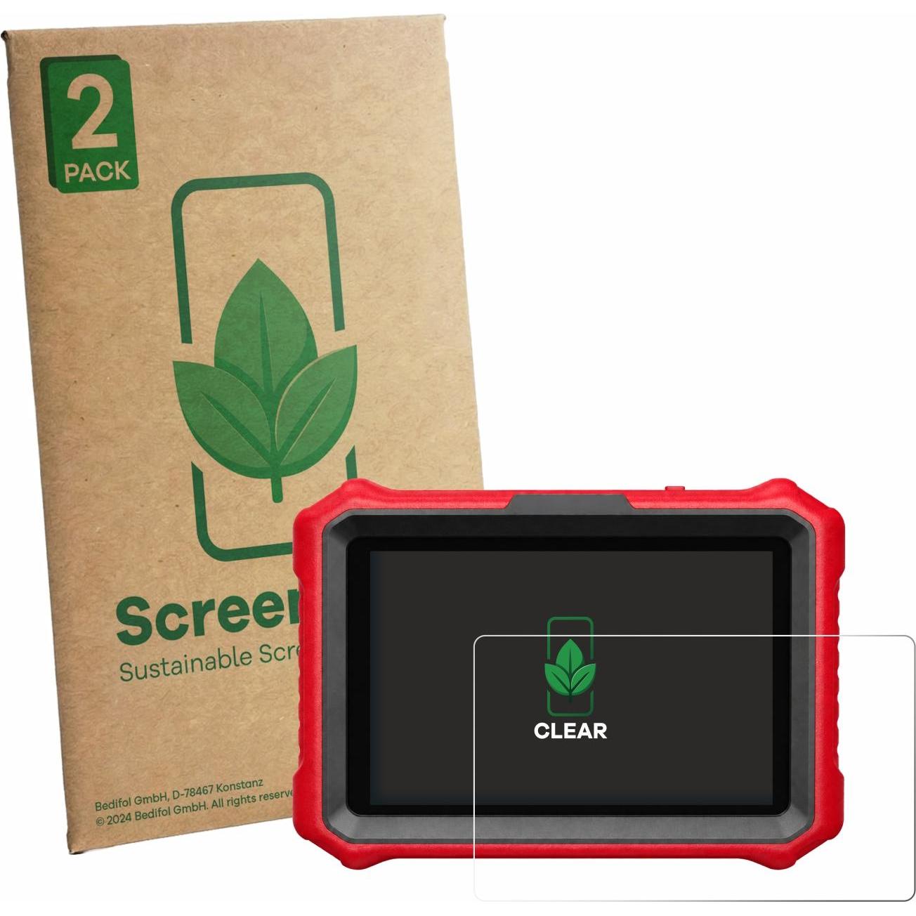 ScreenLeaf Pellicola protettiva, Proteggi Schermo Sostenibili, Clear, Antigraffio, Pellicola protettiva del dispositivo