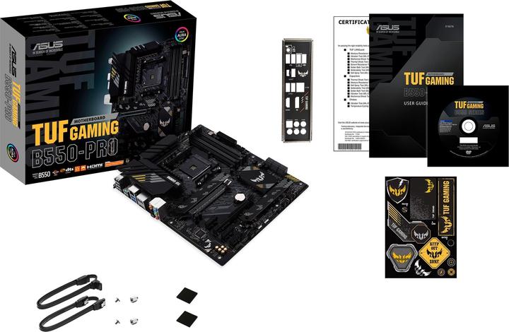Image du produit ASUS TUF GAMING B550-Pro (AM4, AMD B550, ATX)