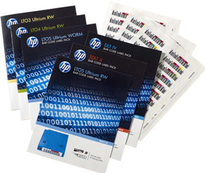 Actual product image HP Barcode label (LTO-7 Ultrium)