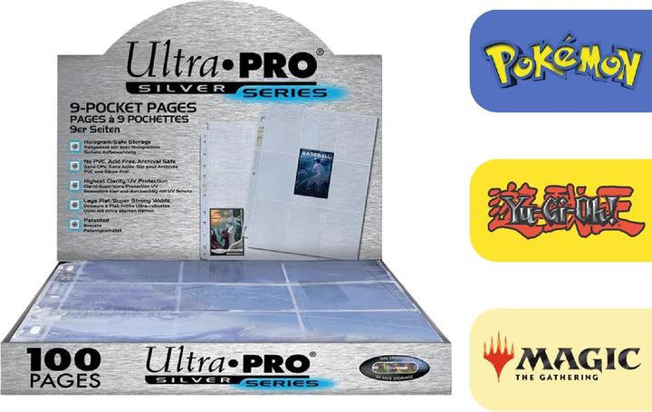 Actual product image Ultra Pro Folder pages 9 Pocket Pages