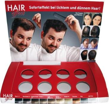 Cosmetic Hair Effect blank display complete