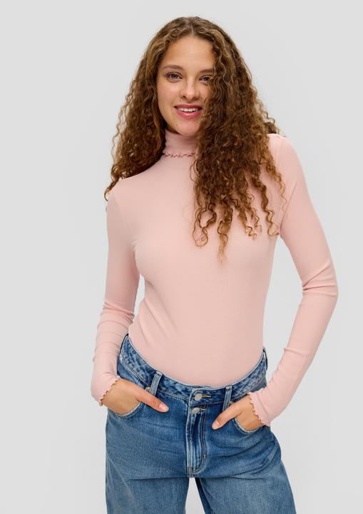 Immagine prodotto S.Oliver T-Shirt Geripptes Longsleeve aus Modalmix (XXL)