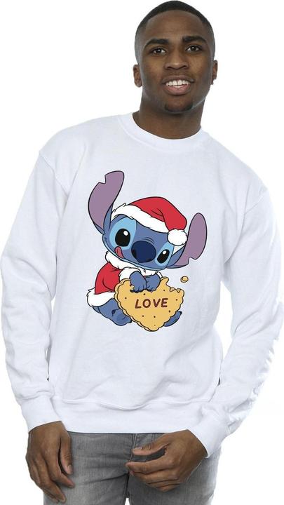 Produktbild Disney Lilo And Stitch Christmas Love Biscuit Sweatshirt (XXL)