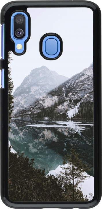 Produktbild PhoneLook Hülle Winter 22 snowy mountain and lake (Samsung Galaxy A40)