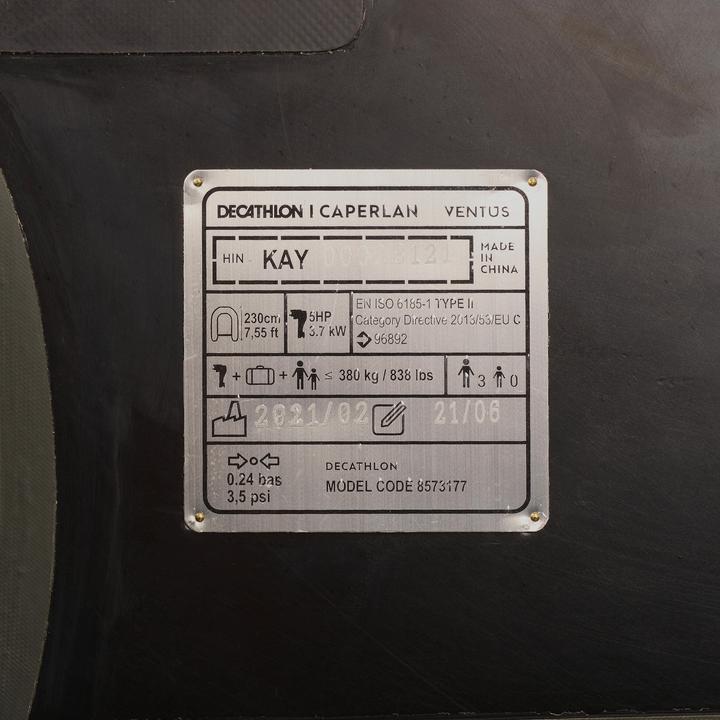 Actual product image Caperlan Xtrem 230 (230 cm, 2 pers.)