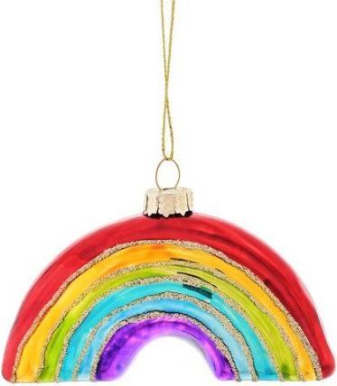 Produktbild CreaDiva Weihnachtskugel - Hänger, Regenbogen (1x)