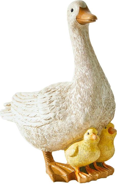 Loberon Deko-Gans Sunnyo weiss (1x)