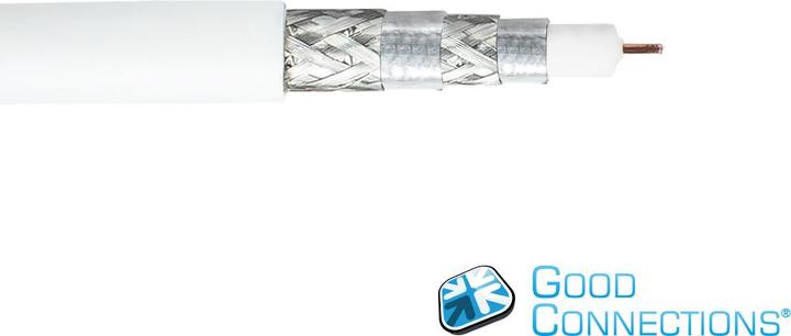 Image du produit Good Connections Alcasa GC-M2070 Câble d'antenne TV coudé SmartFLEX (120 dB, Câble d'antenne)