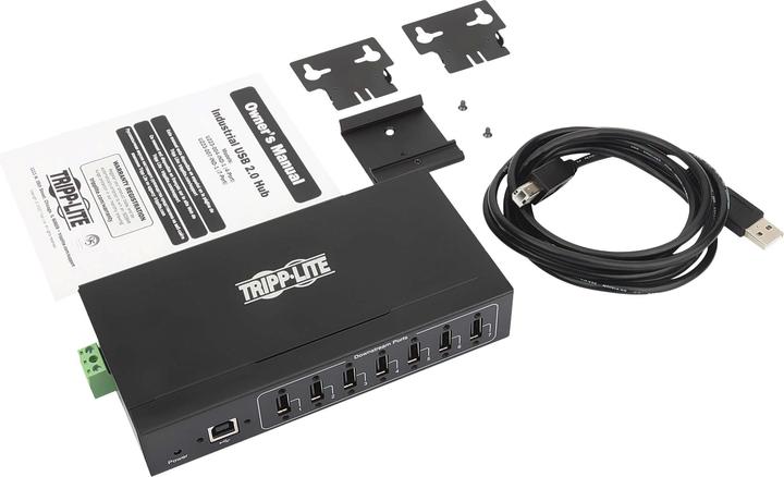 Actual product image Eaton Tripp Lite Series U223-007-IND-1 (USB-B, 7 ports)