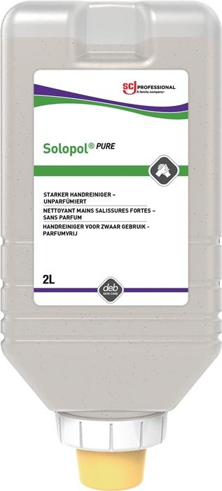Produktbild Deb Stoko Solopol® natural – unparfümiert, Handreiniger 2 l Flasche (Handwaschpaste, 2000 ml)