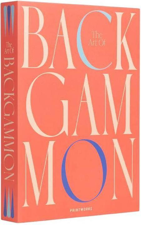 Printworks Classic - Art of Backgammon -peli (Deutsch, Englisch, Französisch, 2 - 4 Spieler)