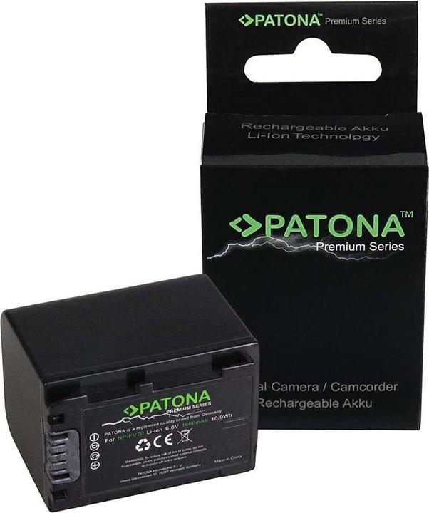 Actual product image Patona Battery NP-FV70 (Camera battery)