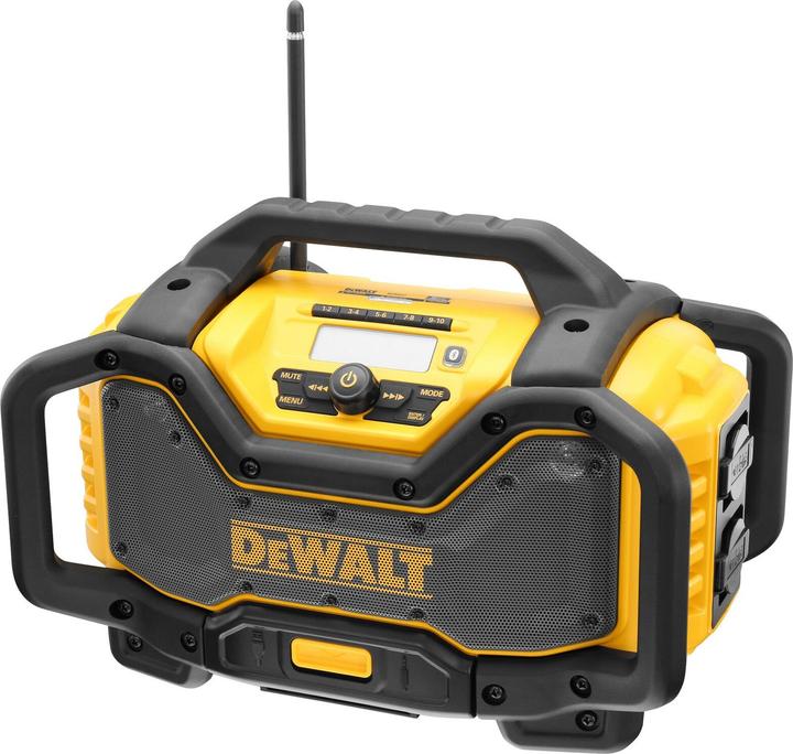 DeWalt DCR027QW Akku und NetzRadio (DAB, DAB+, FM, Bluetooth)
