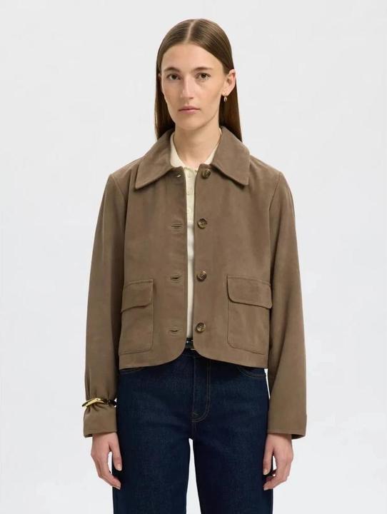 Produktbild Selected Slfkaya Suede Jacket Noos (38)