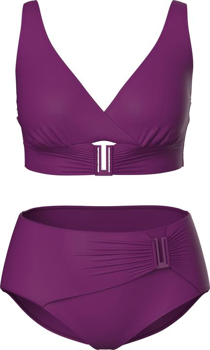 Immagine prodotto Ulla Popken Bikini con fibbie decorative, coppe morbide e materiale riciclato (44)