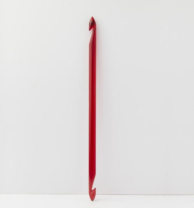 Actual product image Knitpro Tunisian crochet hook TRENDZ orange