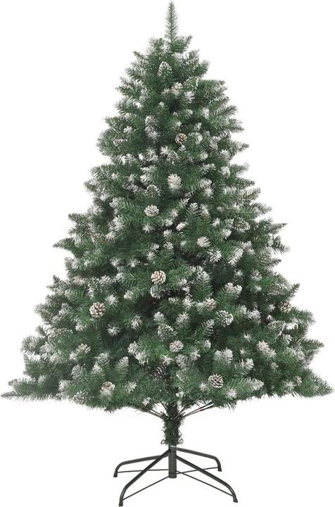Actual product image vidaXL Künstlicher Weihnachtsbaum Tannenbaum Christbaum Kunstbaum 300 LEDs 240cm (240 cm)