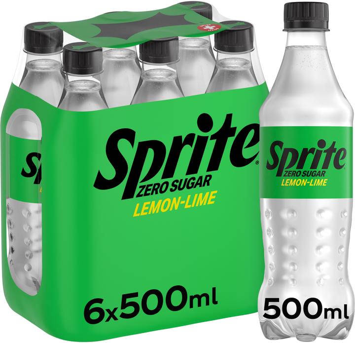Actual product image Sprite Zero (6 x 50 cl)