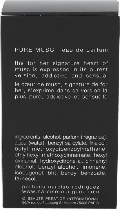 Actual product image Narciso Rodriguez pure muscle (Eau de parfum, 30 ml)