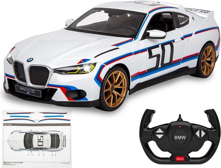 Actual product image Jamara BMW 3.0 CSL 1:14 white 2.4GHz manual door