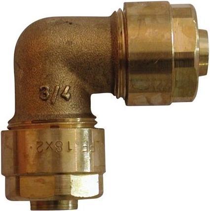 Produktbild Kierulff Vinkel gabotherm 90o 18 mm 2 kobling