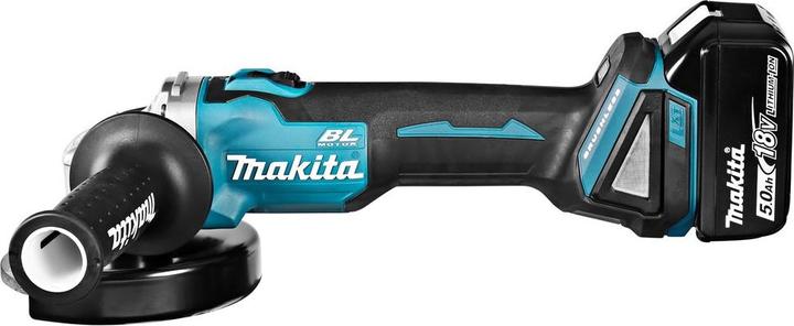 Actual product image Makita DGA504RTJ, 2 batteries (125 mm)