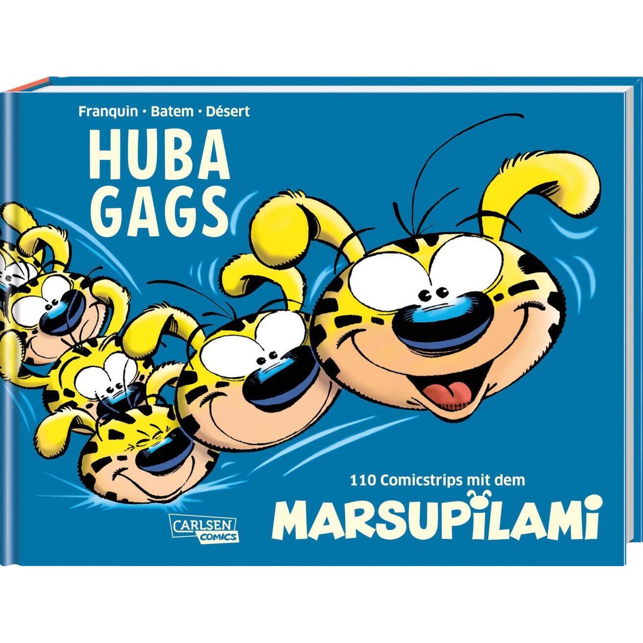 Marsupilami: Huba Gags - 110 Comicstrips mit dem Marsupilami, Belletristik von André Franquin, Batem