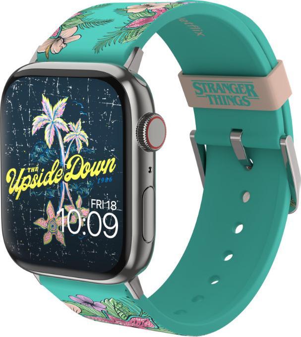 Image du produit Moby Fox Stranger Things - Apple Watch Armband 38/40/41/42/44/45/49 mm (Demogorgon Paradise) (Silicone)