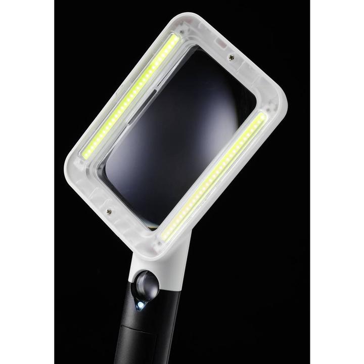 Actual product image Toolcraft Square LED Hand Magnifier