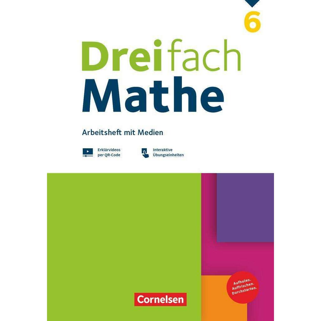 3-fach Ma. alle 6 AH+Medien, Schulbücher