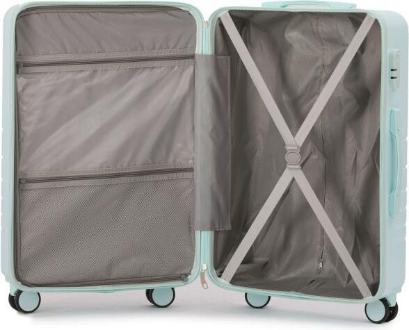 Actual product image Vedia Kofferset «Tokyo», 3-teilig, mit Aussenfach und 360º-Doppelrollen