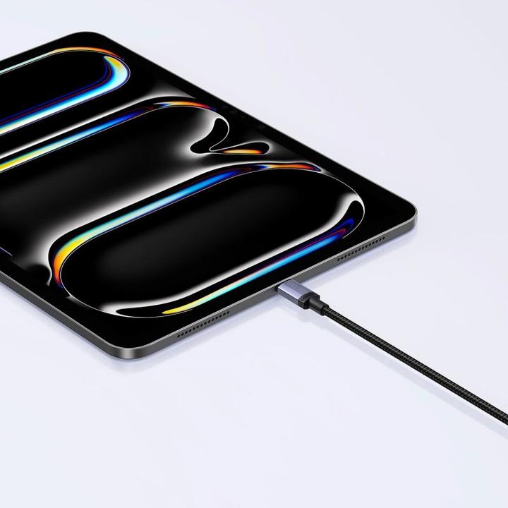 Actual product image Ugreen Cable USB USB-C - USB-C 1 m Czarno-szary (6941876269075) (1 m, 240 W)