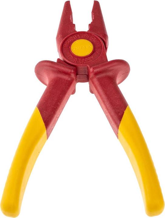 Actual product image Knipex Plastic Flat Nose Pliers (180 mm)
