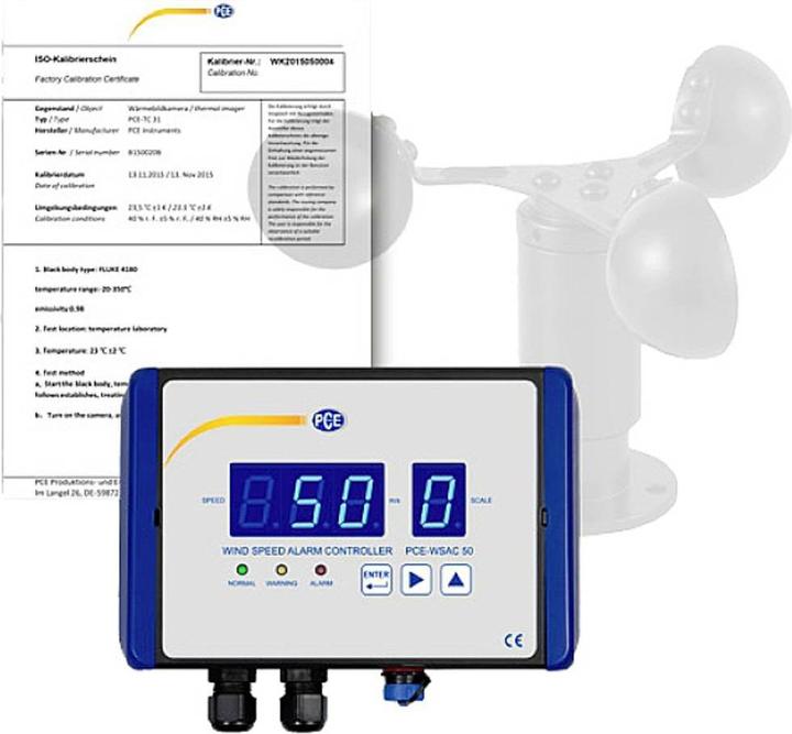 Immagine prodotto PCE Instruments Anemometer
