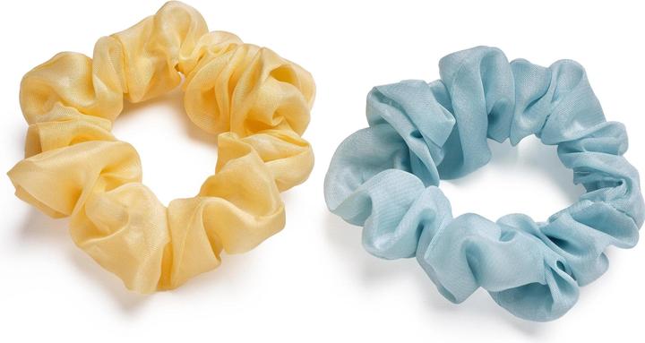 Immagine prodotto Trisa Cravatta per capelli duopack, giallo e menta (Elastico per capelli)