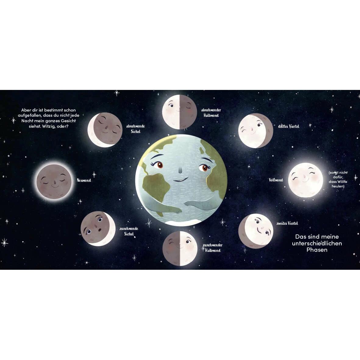 Thumbnail - Der Mond – Bester Freund der Erde, Kinderbücher von Stacy McAnulty, Susanne Schmidt-Wussow, Stevie Lewis