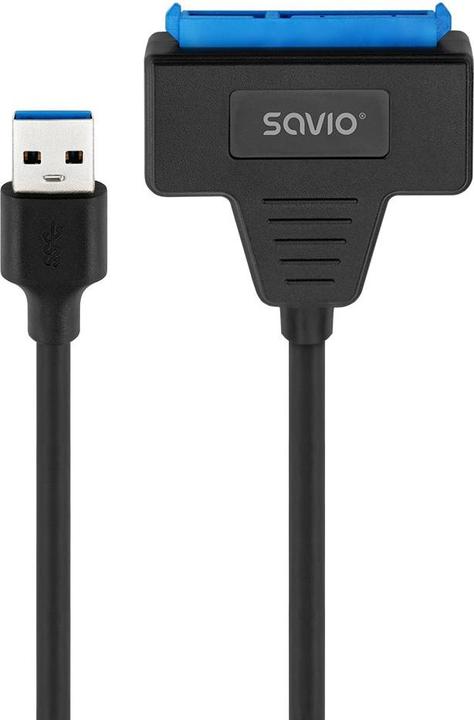 Image du produit Savio AK-68 Adaptateur USB-A 3.1 Gen 1 (M) - SATA (F) pour disques durs 2 5 (0.25 m, USB 3.1)