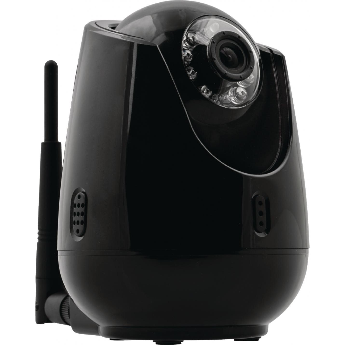 König HD Bewegliche IP-Kamera Innenbereich 720P Schwarz (1280 x 720 Pixels), Netzwerkkamera, Schwarz