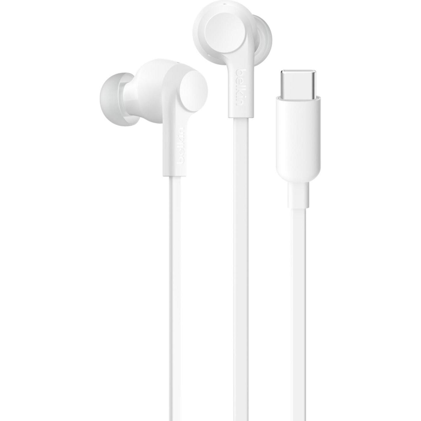 Belkin Soundform (Cablato), Cuffie, Bianco
