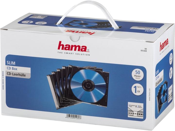 Hama 1x50 CD Sleeve SlimLine