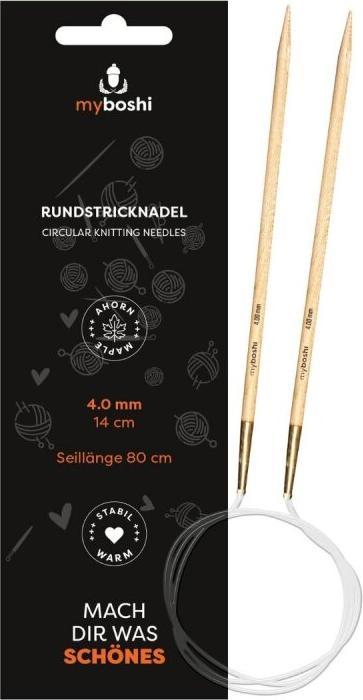 Actual product image Myboshi Rundstricknadeln 14cm / 4mm