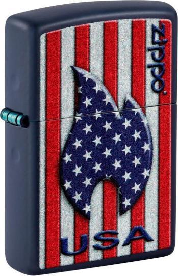 Actual product image Zippo Lighter | Patriotic Flame Design