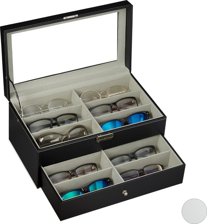 Actual product image Relaxdays Spectacle box