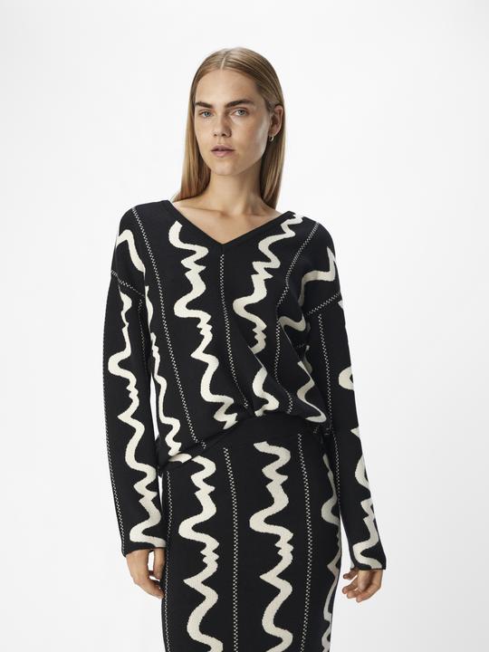 Image du produit Object V-Ausschnitt Strickpullover (S)