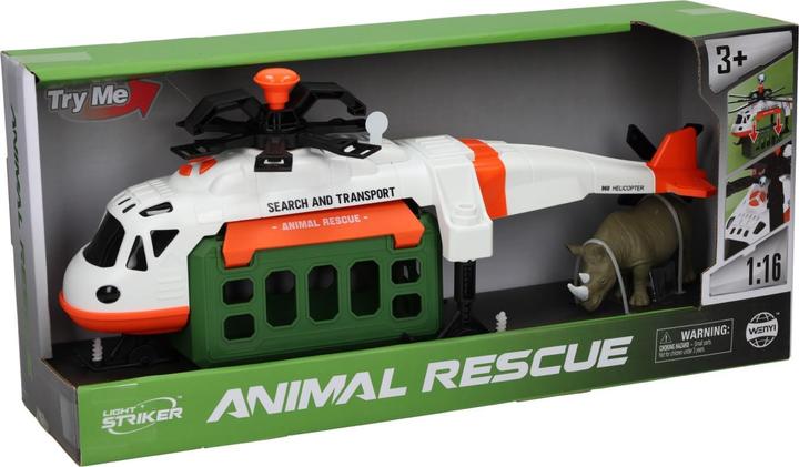 Actual product image Animal rescue helicopter with light and sound