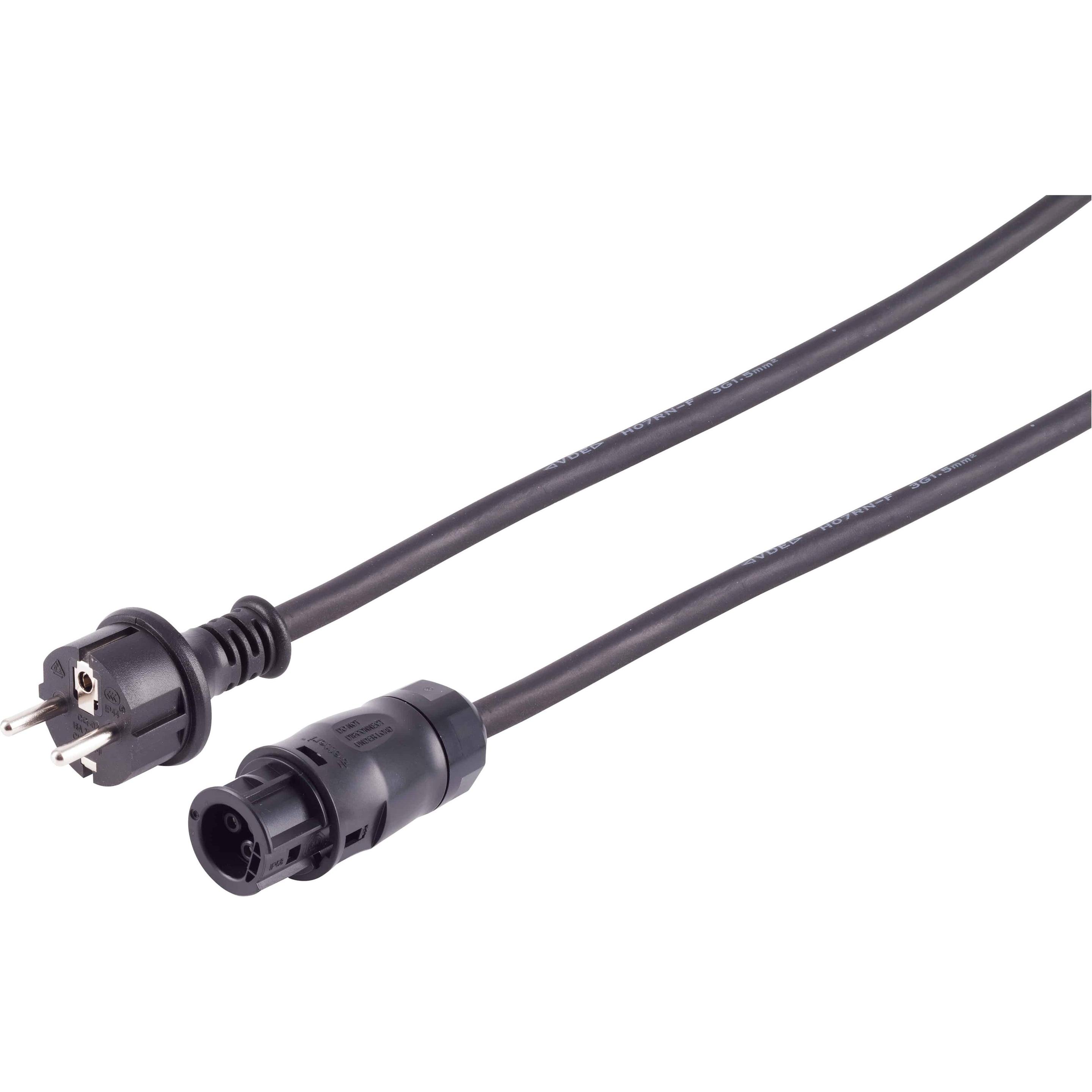 S-Impuls, Accessori per generatori di corrente, PV Strom-Einspeisekabel, BC01-CEE 7/7, 10m