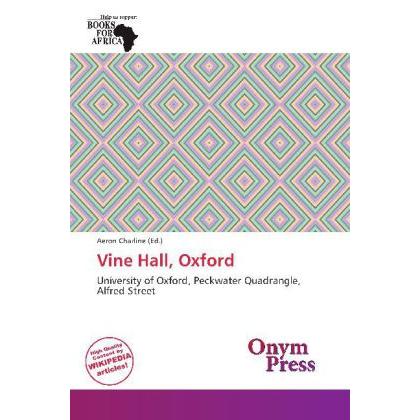 Vine Hall, Oxford, Ratgeber
